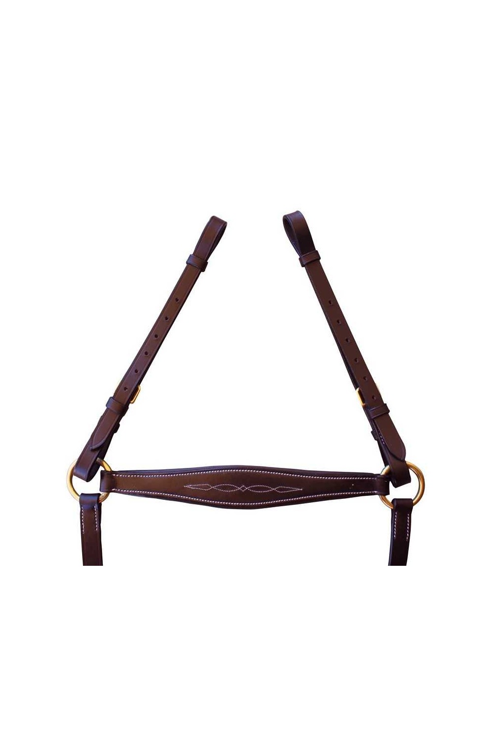 PECHOPETRAL DECORADO CON PUENTE Y TIJERILLA