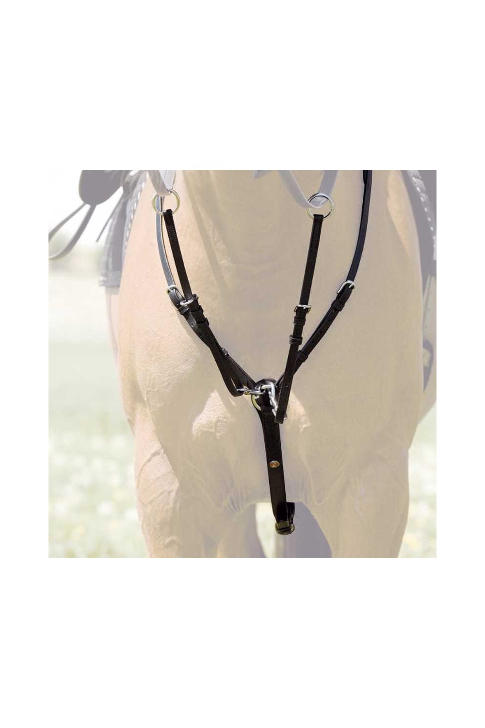 Pechopetral Kieffer Profi de cuero con tijerilla