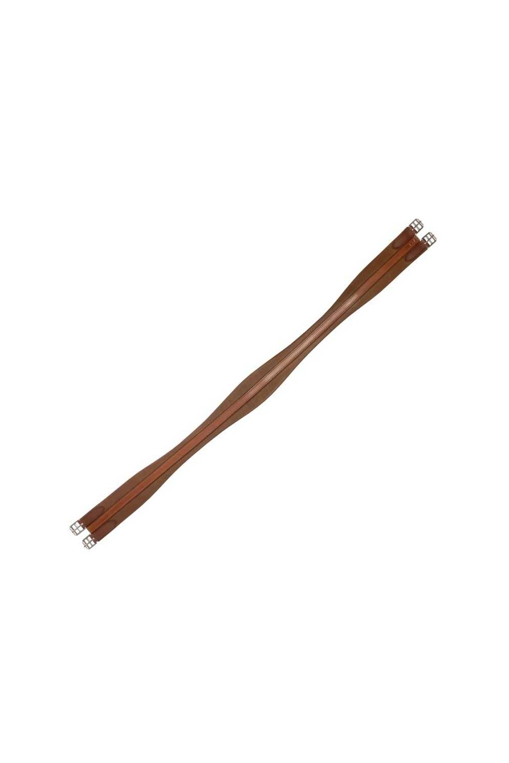 CINCHA ANATÃ“MICA MOLDEADA DE CUERO DOBLE MARJOMAN