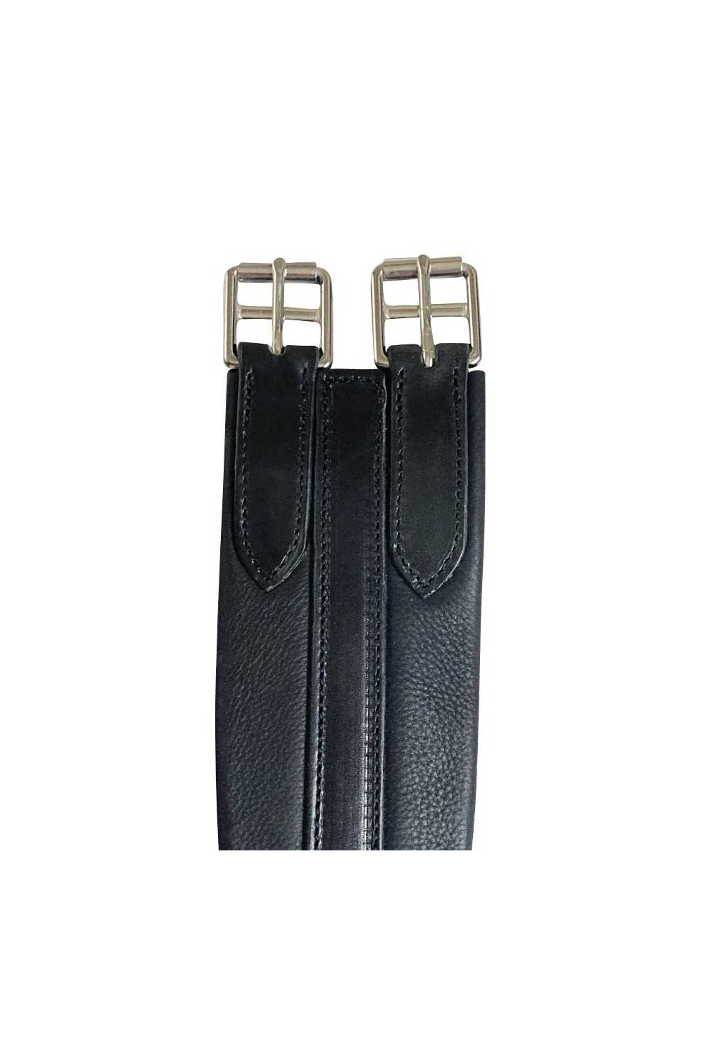 CINCHA ANATÃ“MICA MOLDEADA DE CUERO DOBLE MARJOMAN