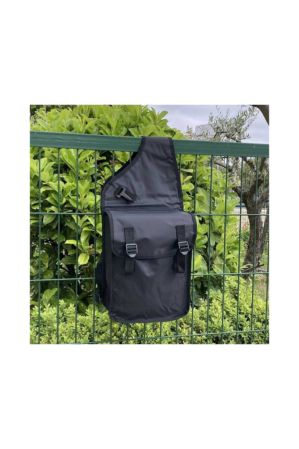 ALFORJA DE NYLON CON 2 HEBILLAS