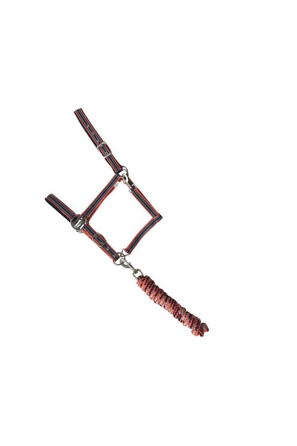 CABEZADA DE NYLON CON RAMAL COLORES NEÃ“N