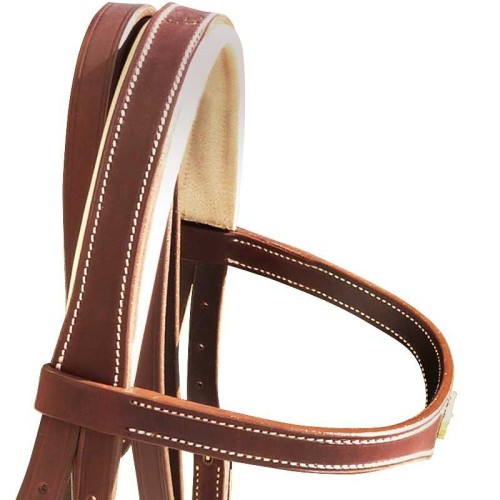 CABEZADA MARJOMAN MODELO LUSITANIA CON TESTERO ACOLCHADO 2