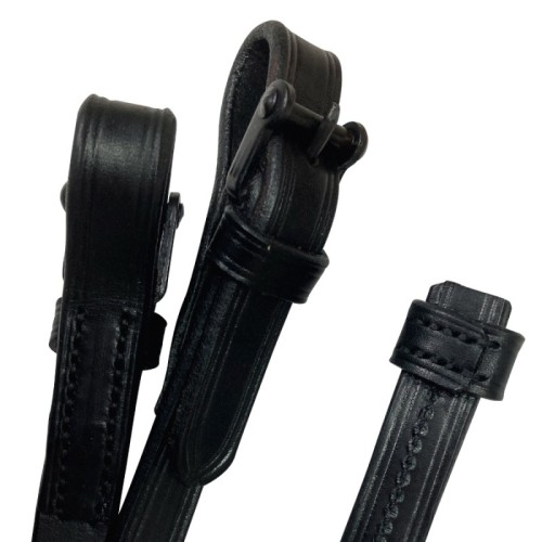 CABEZADA MARJOMAN JEREZANA CON RIENDAS COSIDA A MÃQUINA 2