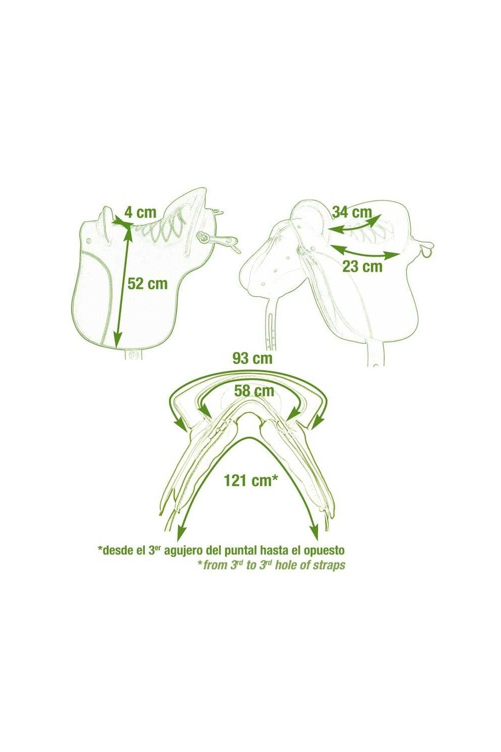 SILLA MARJOMAN POTRERA CLÃSICA ASIENTO PROFUNDO