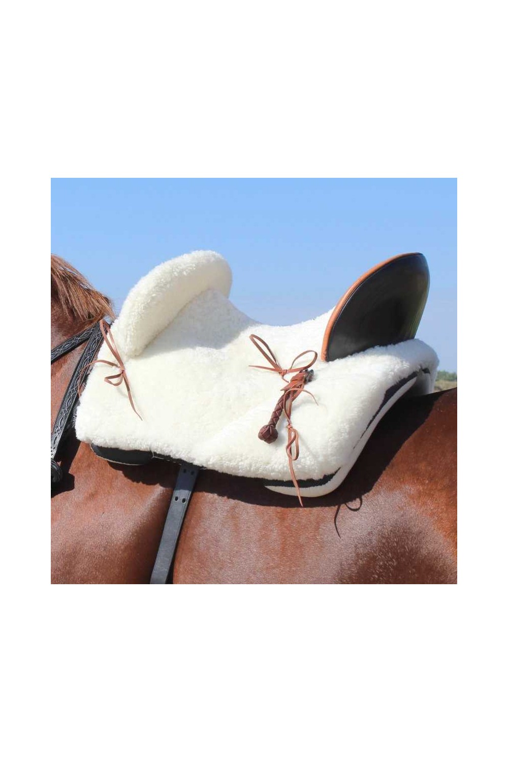 SILLA MARJOMAN VAQUERA DE FIBRA MIXTA COMPLETA