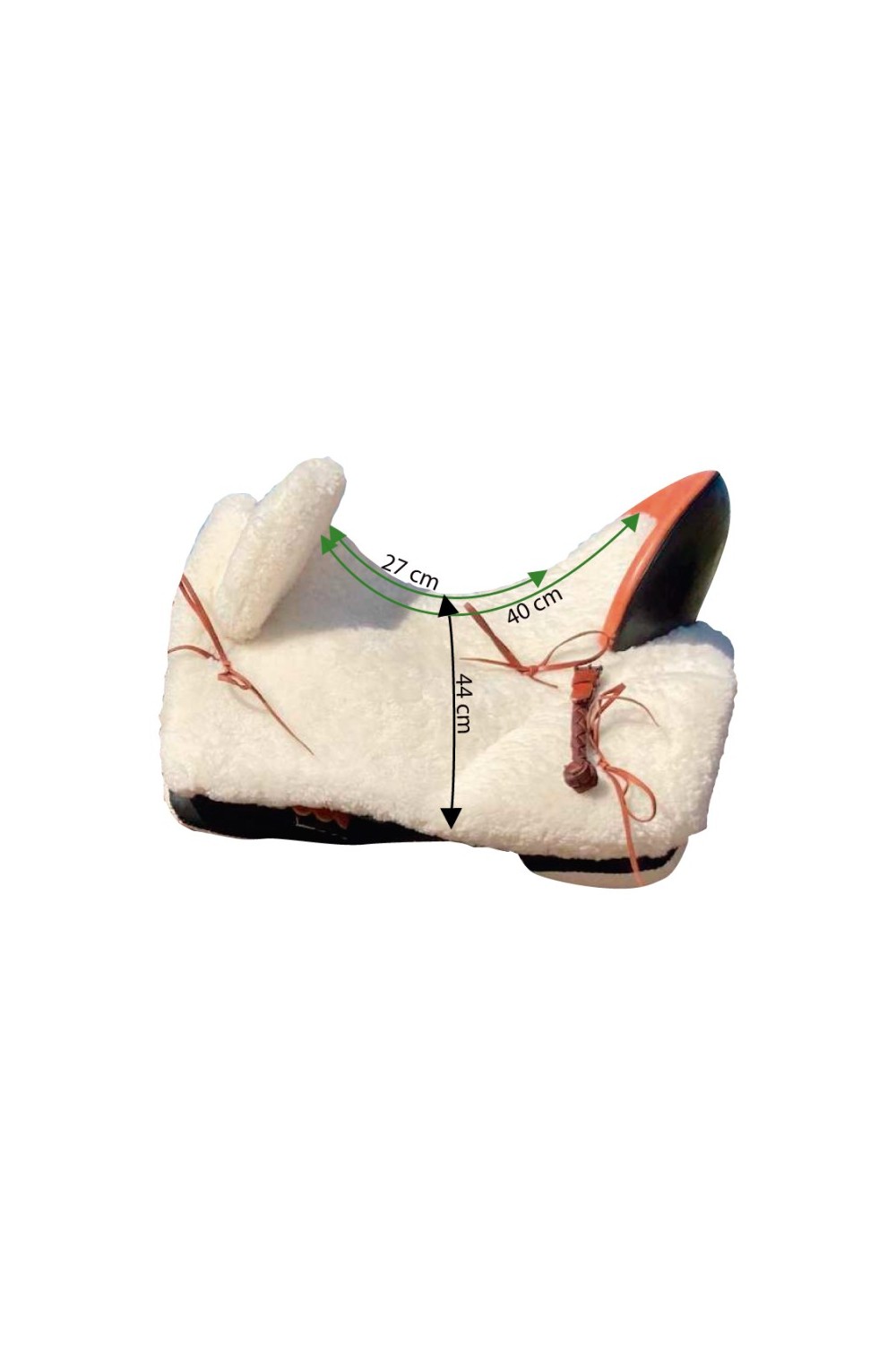 SILLA MARJOMAN VAQUERA DE FIBRA MIXTA COMPLETA