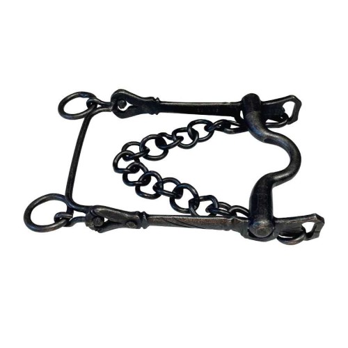 Bocado vaquero de fragua embocadura asa caldera grande