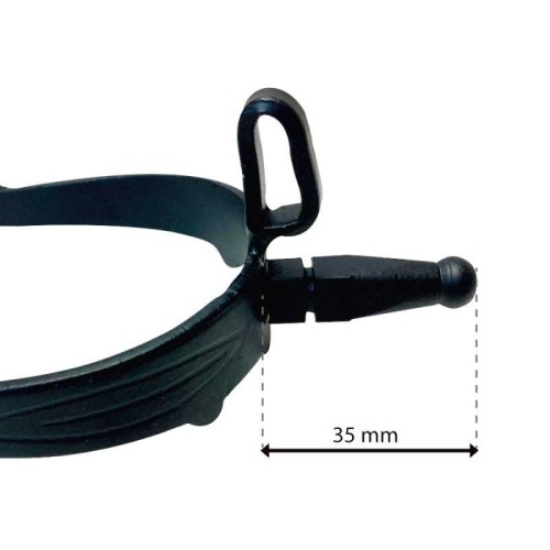 Espuela vaquera pavonada gallo recto econÃ³mica