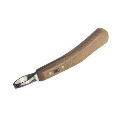 Legra MFC corte ovalado con mango de madera