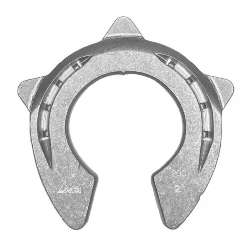 Herradura aluminio ACR 200 Full Rolling talÃ³n cebolla (unidad)
