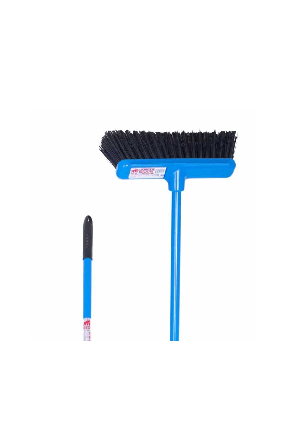 Cepillo de barrendero Red Gorilla, 30 cm, con mango