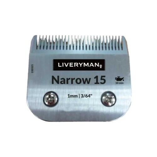 REPUESTO DE CUCHILLAS LIVERYMAN HARMONY NARROW 15 (1 mm)