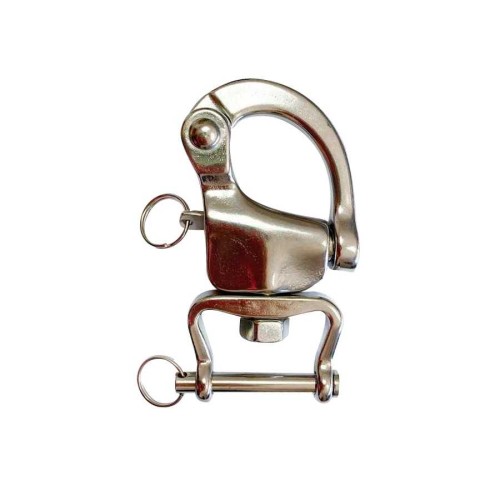 MOSQUETÃ“N DE ENGANCHE MARINO INOX 110 mm