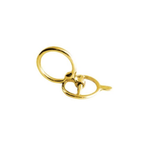 ANILLAS PASARRIENDAS SOBRE CUELLO CON BOLA