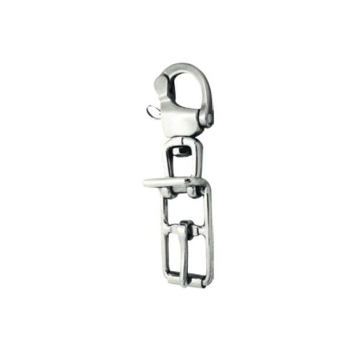 MOSQUETÃ“N DE ENGANCHE MARINO CON HEBILLA PARA TIROS