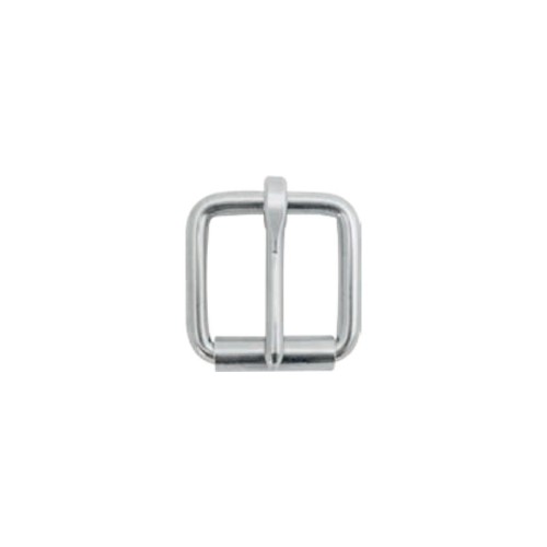 HEBILLA CON RODILLO DE ACERO INOXIDABLE PARA CABEZADA