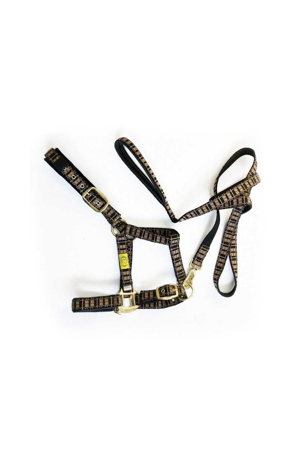 CABEZADA + RAMAL TARTÃN PONY