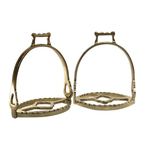 Estribo portuguÃ©s de Alta Escuela