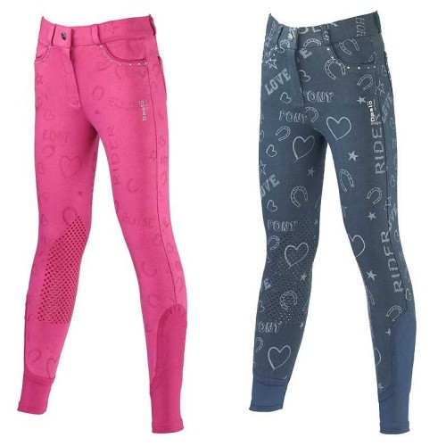 Pantalones de niÃ±a DaslÃ¶ Print con brillantes
