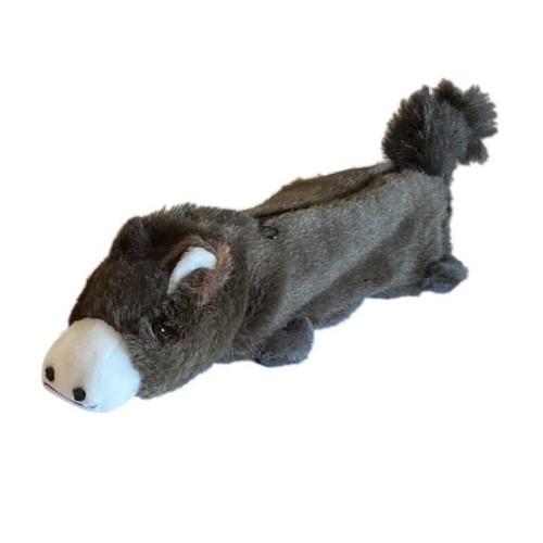 Estuche caballo de peluche