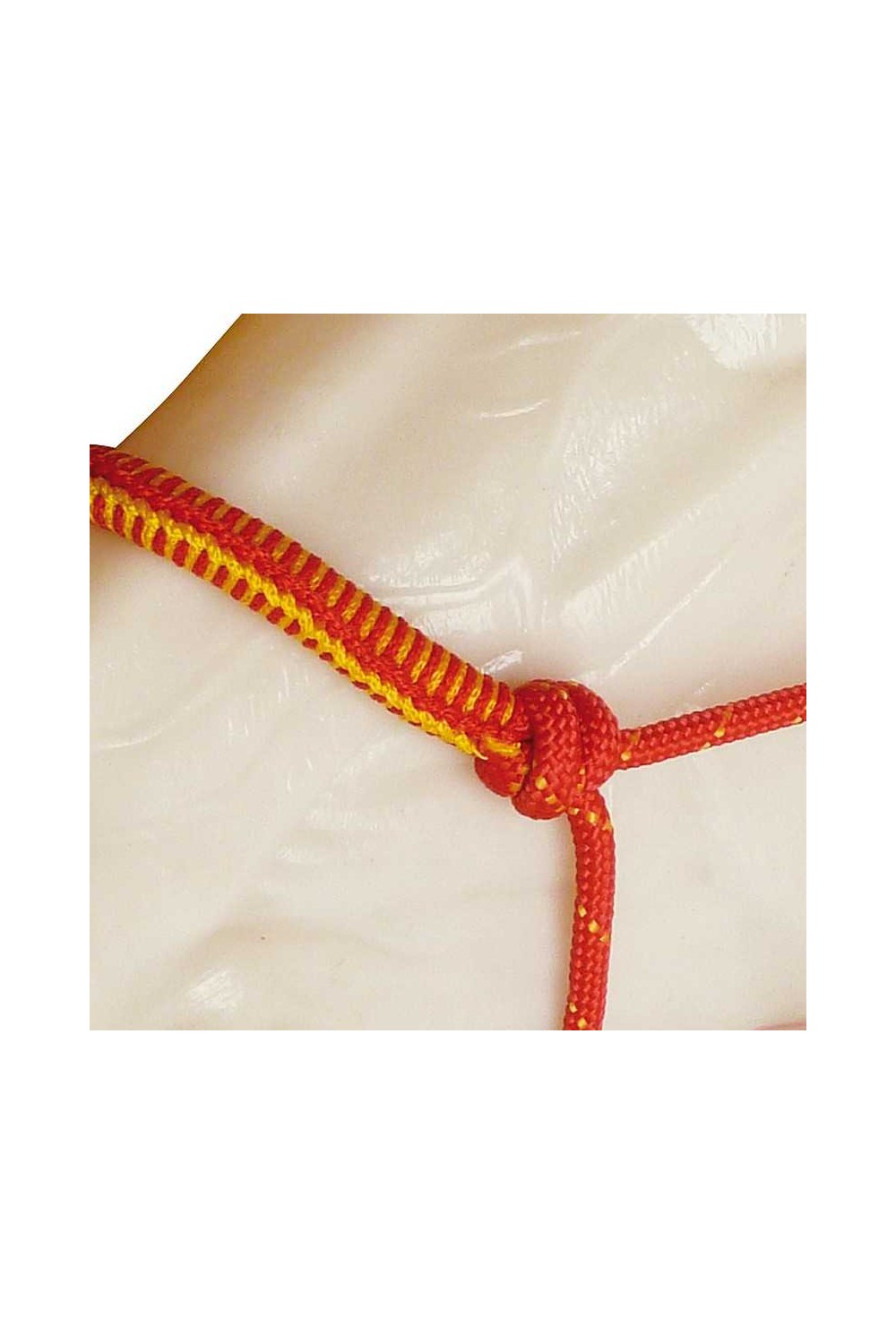 Cabezada de nudos con muserola forrada con ramal