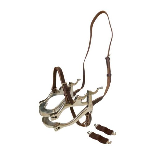 ABREBOCAS CON CABEZADA DE CUERO