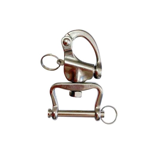 MOSQUETÃ“N DE ENGANCHE MARINO INOX 94 mm