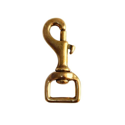 MOSQUETÃ“N PARA RAMAL DE BRONCE OJO CUADRADO