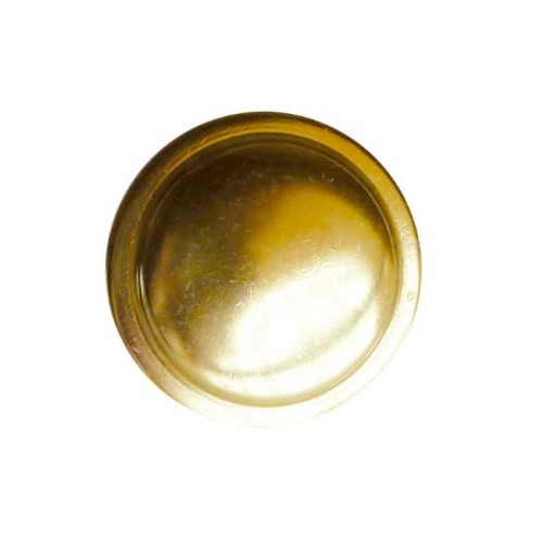 CUCARDA DE LATÃ“N LISA PARA CABEZADA PORTUGUESA