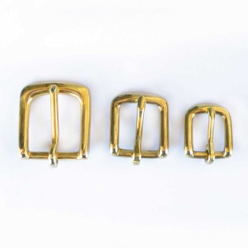 HEBILLA DE MEDIO PUNTO DE ENGANCHE DE BRONCE