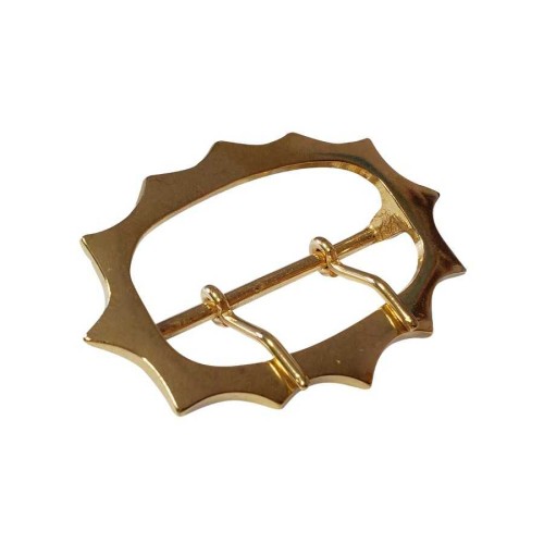 HEBILLA PARA COLLAR DE GANADO OVALADA DE LATÃ“N