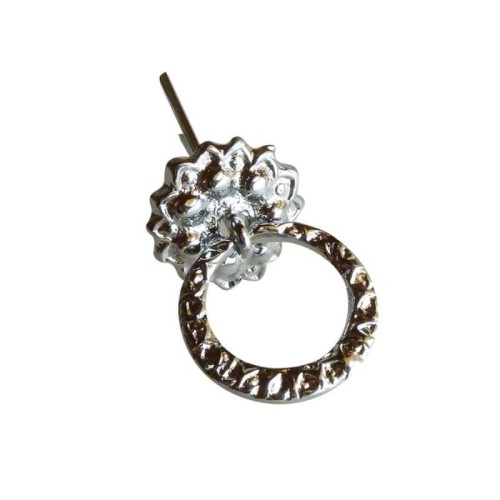 ANILLA DE CORTESÃA DORADA PARA SILLA PORTUGUESA CON ESPIGA (UNIDAD)