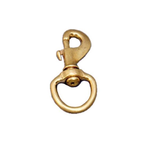 MOSQUETÃ“N GRANDE CON GANCHO EN LATÃ“N