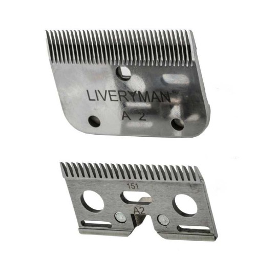 REPUESTO DE CUCHILLAS + PEINE LIVERYMAN ARENA A2 MED