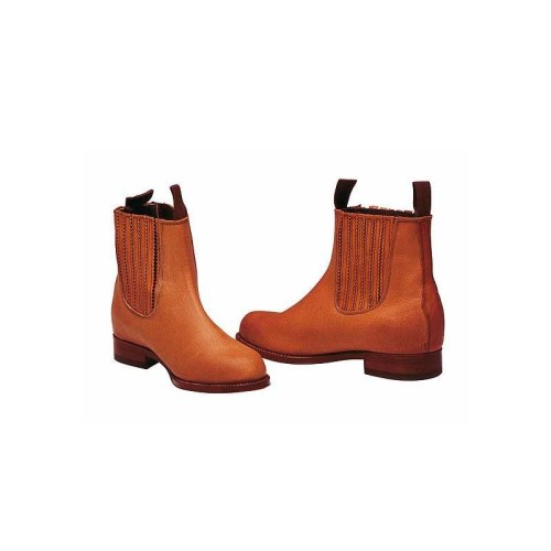 BOTÃN DE BECERRO CON SUELA DE CUERO