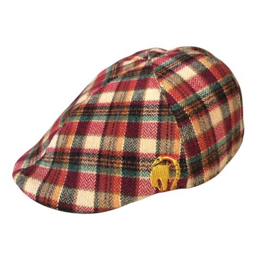 GORRA HUNTER CUADRO ESCOCÃ‰S
