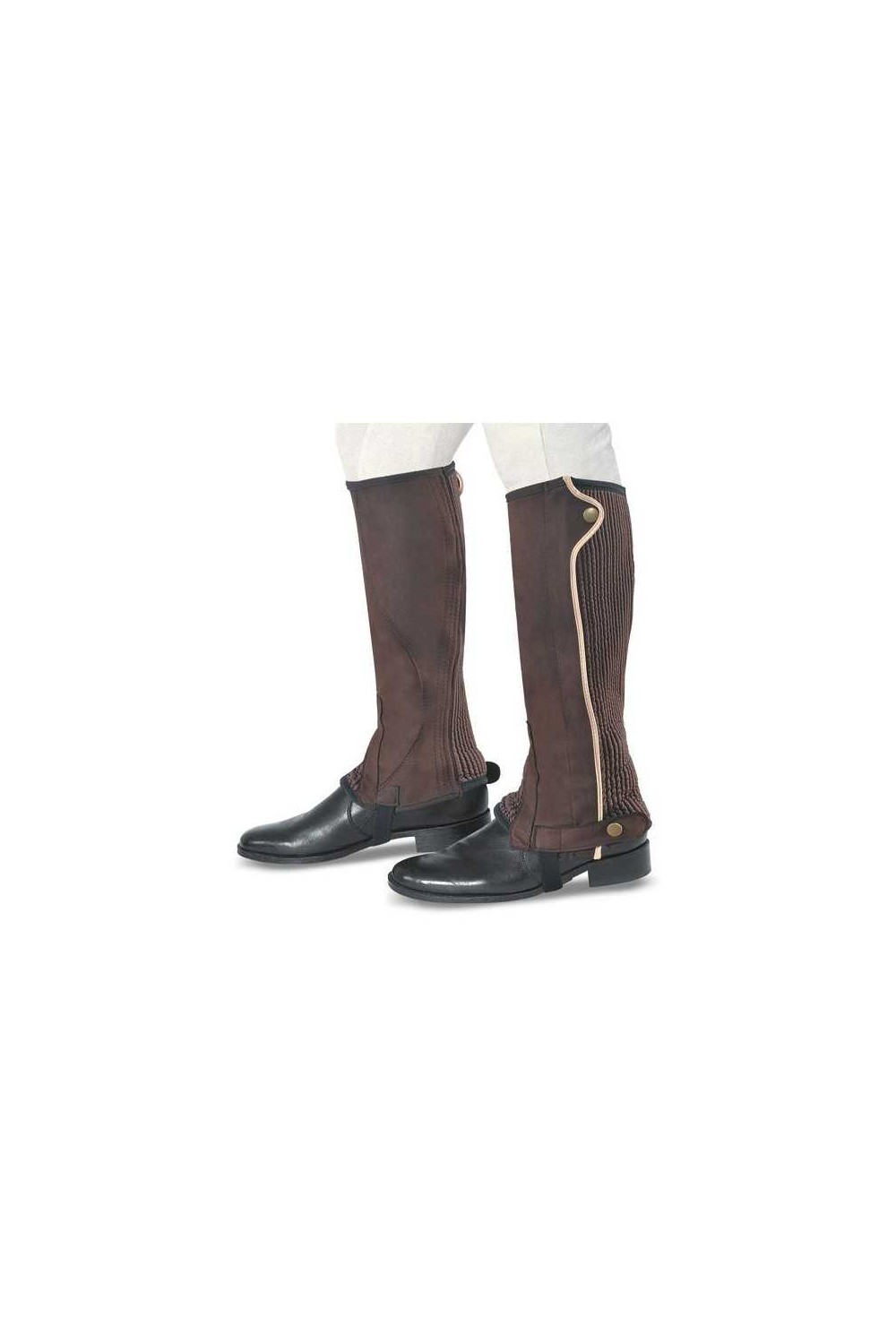 POLAINA AMMARA CON FUELLE DE CUERO SINTÃ‰TICO