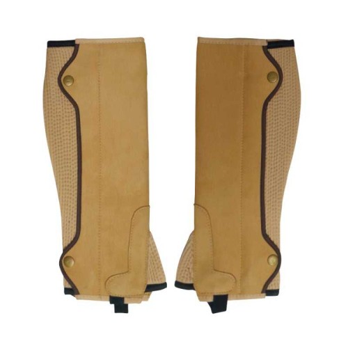 POLAINA AMMARA CON FUELLE DE CUERO SINTÃ‰TICO