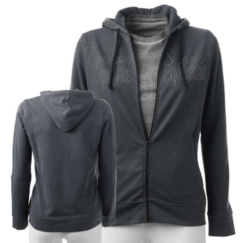 SUDADERA CON CREMALLERA DE MUJER