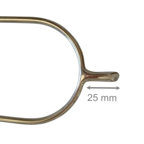 ESPUELÃN DE REJONEO RECTO DE CONTACTO INOX