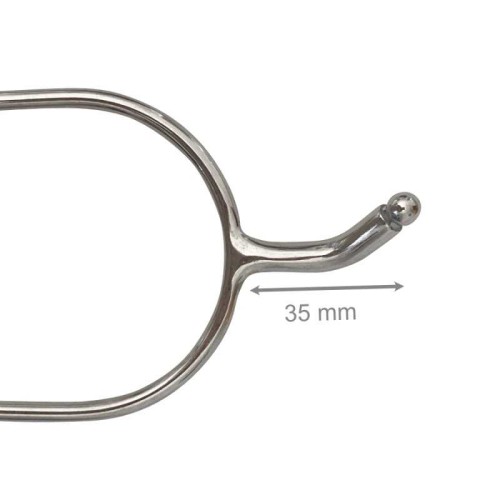 ESPUELÃN DE REJONEO MODELO VIENA CON BOLA INOX