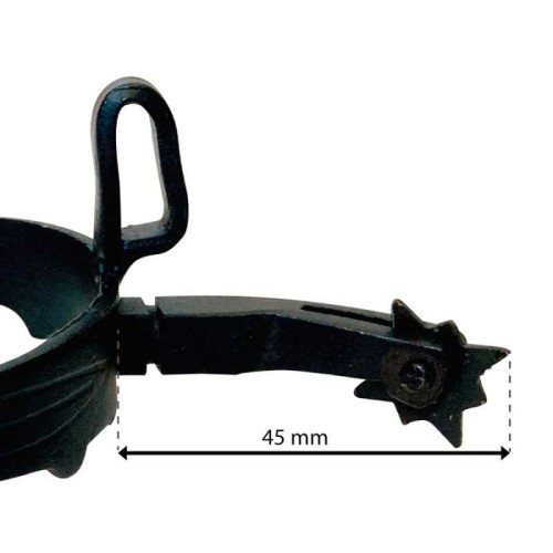 Espuela vaquera pavonada gallo vuelto ruleta vaquera econÃ³mica