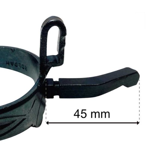 Espuela vaquera pavonada de contacto gallo vuelto de acosar