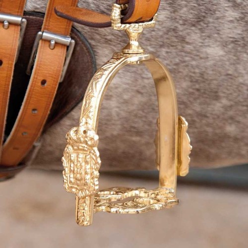 ESTRIBO MODELO PORTUGUESA ALTA ESCUELA ESCUDO