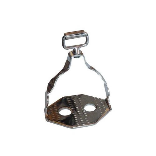 ESTRIBO ESPAÃ‘OL DE ALTA ESCUELA ACERO INOX. ECONÃ“MICO