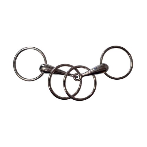 FILETE COCHE DOBLE ANILLA EMBOCADURA GRUESA