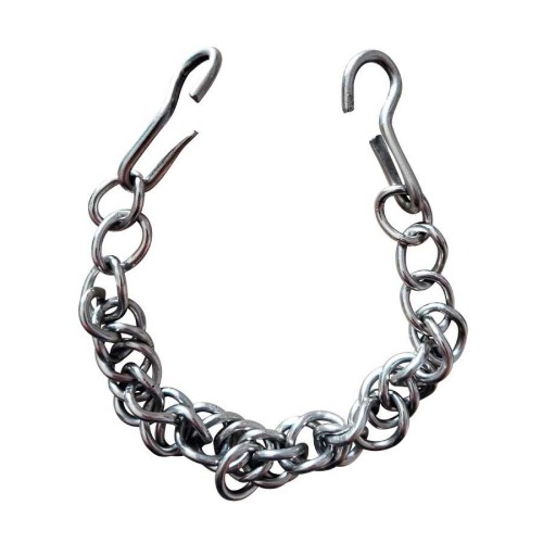 CADENILLA NIQUELADA PARA BOCADO CON ARACLANES