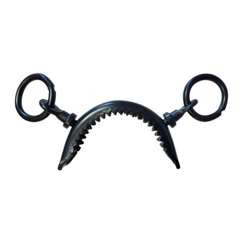 SERRETA DE MUSEROLA PARA PONY PILARES CORTOS PAVONADA