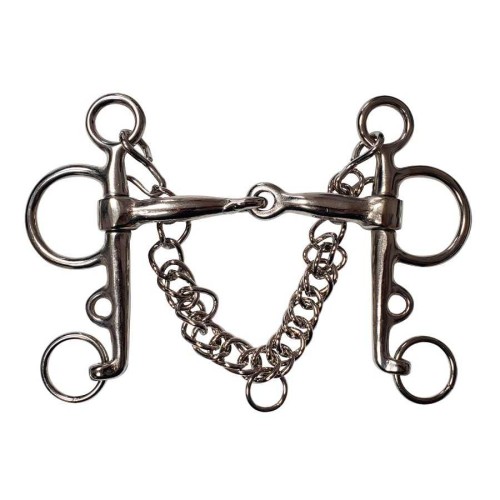 BOCADO PELHAM ARTICULADO NIQUELADO